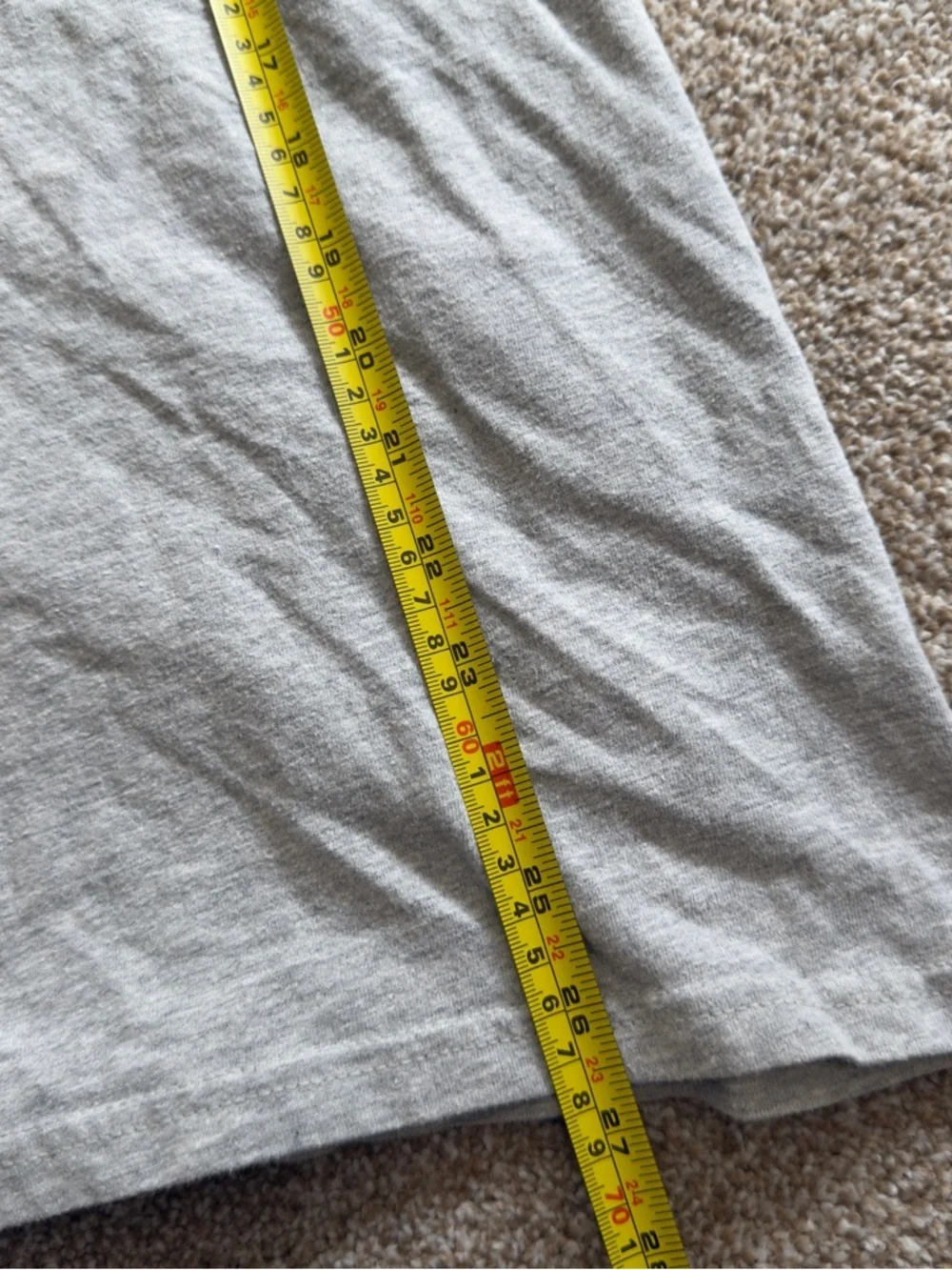 Nike Ringer Tee XL Gray Red Logo Retro Y2K Streetwear Casual Vintage